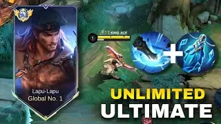 Top 1 Global Lapu Best Build with Unlimited Ultimate