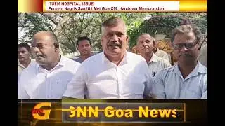 TUEM HOSPITAL: PERNEM NAGRIK SAMITHI MET GOA CM, HANDOVER MEMORANDUM