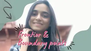 Frontior & Boundary points | Real analysis | point set topology part -10