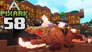 SULFUR & GUNPOWDER! - Let's Play PixARK Gameplay Part 58 (PixARK Pooping Evolved)