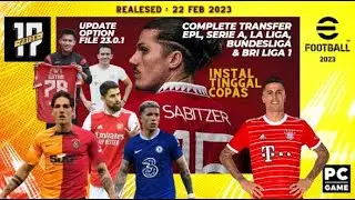 [PES 2017] 17Patch Update Option File Winter Transfer 2023 + Putaran ke-2 BRI Liga 1
