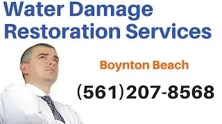 Emergency Water Damage Restoration in Boynton Beach, Florida