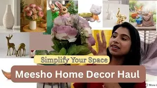 Simplify Your Space With Meesho Home Decor Product s।Home Organising Products In Budget।#Meesho