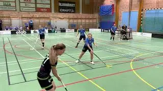 Highlights Damer Div.1 Sk&aring;ne &Aring;storp/Kvidinge IBS - IK Stanstad 6-3