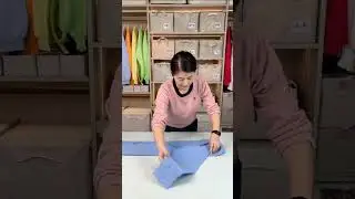 Tutorial Melipat Kemeja Panjang #fashion #tutorial #kemejabatikoriginal