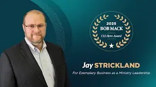Jay Strickland: A 2025 Bob Mack C12 Hero Award Recipient