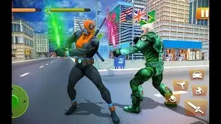 Superhero Crime City - Captain Dead Sword Pool (by Flying Trap Games) Android GamePlay