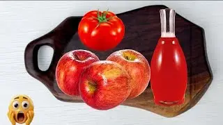 Healthy & Refreshing Tomato Apple Juice | Best Morning Detox Drink  #Healthy #Recipes #Detox 
