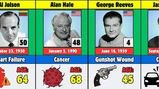 50 Notable Famous Actors Deaths in 1950s