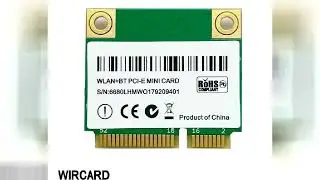 Mini PCI-E WiFi Card AX210 Wlan Network Card  For Win10 WIFI6E 5374Mbps AX210HMW PCI-E Bluetooth 5.2