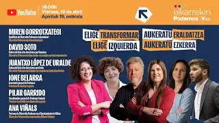 🔴 DIRECTO | Acto cierre de campaña desde Bilbao