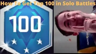 How To Get Top 100  Solo Battles! Madden 22 Ultimate Team