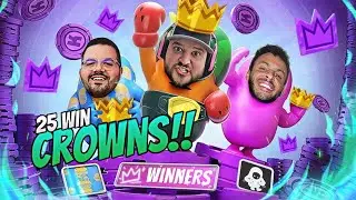 25 Fall Guys Crowns In ONE Stream