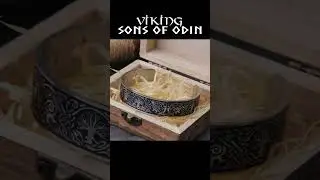 Viking Bracelets | Fenrir Wolf | Tree Of Life