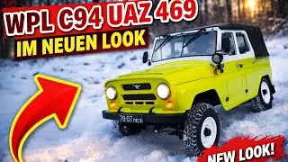 WPL UAZ 469 c94 1:12 im neuen Look und Testfahrt