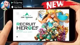 ARK LEGENDS (OPEN-BETA) 2022 New-Online RPG Mobile Android-Gameplay