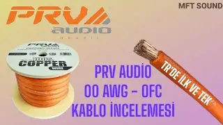 PRV Audio - 00 AWG - OFC Ses Sistemi Kablosu - İNCELEME - TR'DE İLK VE TEK #prvaudio #00awg #kablo