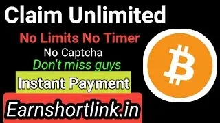 Claim Unlimited Crypto TRX DOGE DGB FEY | Every 0 Minute Claim | No Timer No Limits | Captcha🤑