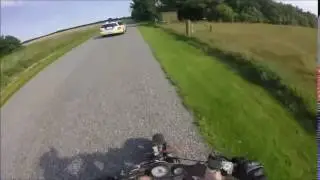 Biking Away From Cops - You Laugh You Lose Clip