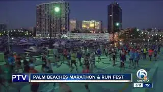 Palm Beaches Marathon held Sunday