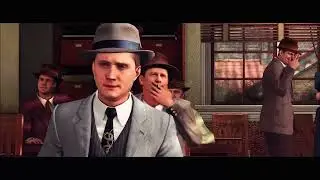 LA Noire - Arson Desk (All Cutscenes) Los Angeles Police Detective Cole Phelps (Video Game Movie HD)