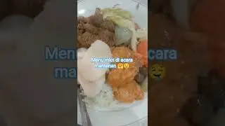 menu di acara manten rendang daging,capcai,ikan asam mns#acaranikah #shorts #videoshorts #l