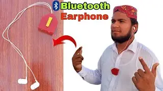 How To Make Bluetooth Earphone From PVC Pipe || Bluetooth Headphone