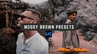 Moody brown presets in Lightroom Classic 2023 | Live editing in Lightroom | visual graphics #shorts
