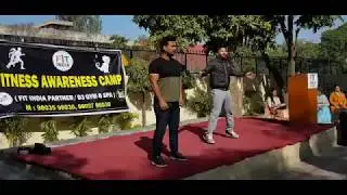 FIT INDIA PARTNERD3 GYM & SPA FITNESS AWARENESS CAMP
