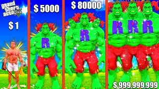 FRANKLIN Growing BIGGEST ALL FATHER WHITE GOD HULK In GTA 5!