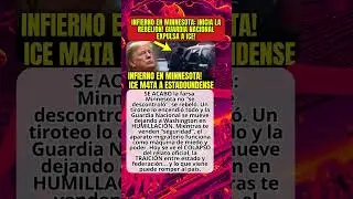 INFIERNO EN MINNESOTA INICIA LA REBELION! Guardia Nacional EXPULSA a ICE!