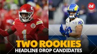 Fantasy Football Week 10: Two Rookies Headline Drop Candidates