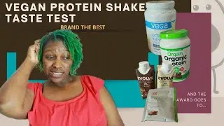 Vegan Protein Shakes Taste Test (Orgain, Vega, 310, & EVOLVE) ||Pre-made Vs. Homemade