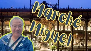 Vlog de voyage / Essayez la cuisine espagnole authentique au march&eacute; Miguel, &agrave; Madrid, le 11/20/2024.