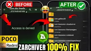 Zarchiver Access Is Denied Poco | Zarchiver Access Is Denied Redmi | Zarchiver Access Is Denied