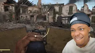 How to take away the church with kar 98K Iron Sight on COD WWII