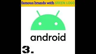 10 famous brands with GREEN LOGO