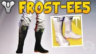 Destiny: NEW EXOTIC HUNTER BOOTS! FR0ST-EE5 Exotics Review & Gameplay (Frostees Rise of Iron)
