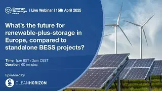What's the future for renewable-plus-storage in Europe, compared to standalone BESS projects?