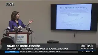 Web Extra: Coalition For The Homeless Releases State Of The Homeless Report