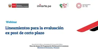 Lineamientos para la evaluaci&oacute;n ex post de&nbsp;corto&nbsp;plazo