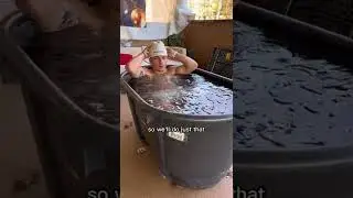 33 Degrees Ice Bath... #shorts