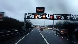 From Prince of wales bridge into Bristol,trafik was not bad for a Friday 