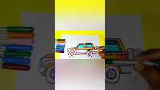Drawing jeep, easy drawing  #shorts #drawing #easyrecipe