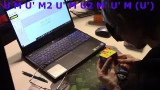 34.25 Blindfolded Solve with a 5-Style Alg