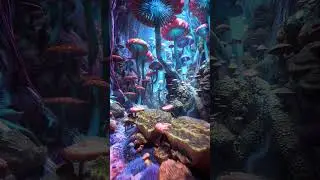Land of the Magical Mushrooms #trippyvisuals #fractals #sacredgeometry #psychedelicvisuals