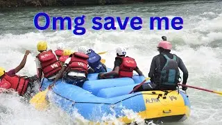 Real adventure experience at Dandeli river rafting |Kali River|#riverrafting|one guy fell down|03