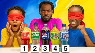 Blindfolded Soda Challenge Gets INTENSE Winner Takes CASH 