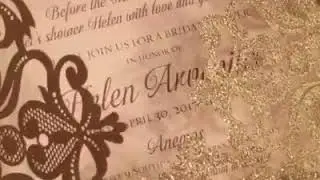 Glitter Laser Cut Invitations Review From Our Dealer