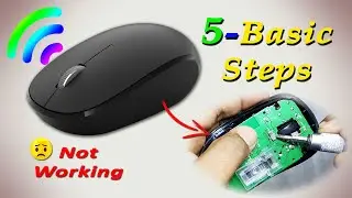 Wireless mouse not working properly || How to repair Wireless mouse || in Hindi.